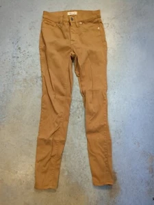 Madewell Brown High-Rise Skinny Pants Size 26 - Picture 1 of 4