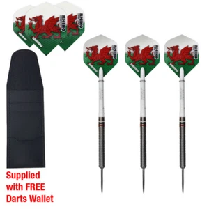 Elite Welsh, Patriotic Grip, 90% Tungsten Darts Set in 24gram - Picture 1 of 1