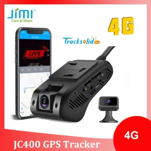Jimi JC400 4G Tablero de Coche Cámaras Duales Video en Vivo GPS Seguimiento DVR Cámara Grabadora - Imagen 1 de 7