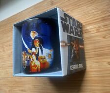 Star Wars Ceramic Mug / Vandor / Return Of The Jedi / Rare/ Boxed (Black) 99461