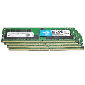 LOT OF 4PCS Crucial CT32G4RFD432A 128GB 4x 32GB 3200MHz DDR4 RDIMM Server RAM - Picture 1 of 8