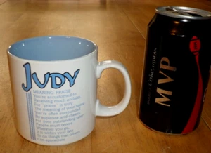 "JUDY" [NAME VON: "JUDY" ], Keramik Kaffeetasse / Becher, VINTAGE #1980er Jahre - Bild 1 von 9