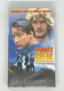 Point Break - VHS - Keanu Reeves - Patrick Swayze - Picture 1 of 3