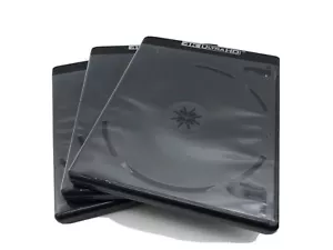 4k Double Disc Replacement Case, Blu-Ray Media Storage 12.5 mm - Afbeelding 1 van 10