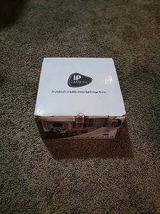 1080P WiFi Security Camera System Outdoor Cradle Mini Ball Machine HD Audio  - Picture 1 of 8