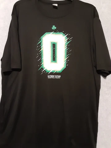 Mens Sport Tek T-Shirt JAYSON TATUM #0 Basketball Procamp Polyester Short Sleeve Cover