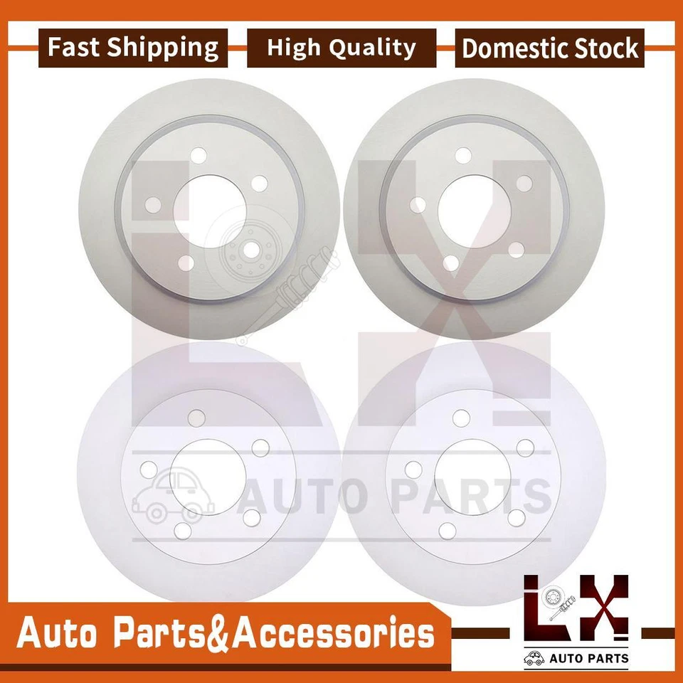 4 rotores de freno delanteros traseros Raybestos para Jeep Grand Cherokee 1995 1996 1997 1998 Foto 1 de 4