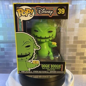 Funko Pop! Disney OOGIE BOOGIE #39 Black Light Nightmare Before Christmas NBC - Picture 1 of 8