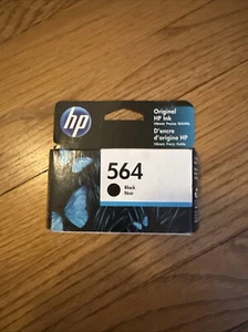 HP 564 Photo Black Ink Cartridge Genuine OEM Original (CB316WN) New Sealed 2023 - Picture 1 of 2