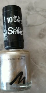 MANHATTAN SINE & LAST UP TO 10 DAYS NAGELLACK NR 260 GOLDEN CONFIDENCE - Bild 1 von 2