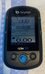 Bryton Rider 50 GPS Cycling Bike Computer - Unit only - Picture 1 of 13