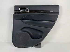 2011-2022 Jeep Grand Cherokee Rear Right Side Interior Door Trim Panel Black OEM - Picture 1 of 19