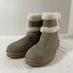 Stivali Koolaburra By Ugg donna 7 Barlee mini moda grigio dune 1133079 - Foto 1 di 14