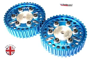 Adjustable Cam Gears Verniers Zetec Focus Escape ZX2 Contour Cougar 2.0 SVT BLUE - Picture 1 of 1