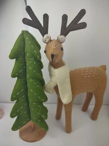 Target Wondershop 2017 Feel Tree Rentier Weihnachten Winter Figur Tisch 16" - Bild 1 von 11