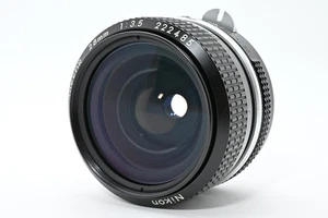 Lente Nikon Non-Ai Nikkor 28 mm f/3,5 [EXC + 5] de Japón - Imagen 1 de 10