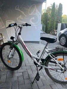 Pegasus Avantii Kinderfahrrad (grün-weiß) - Bild 1 von 3