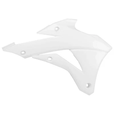 Carcasa Del Radiador Spoiler Del Tanque Para Kawasaki Kx 85 14-21 Blanca - Imagen 1 de 4
