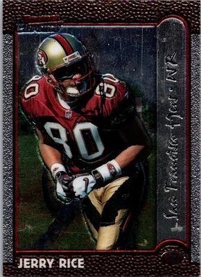 1999 Bowman Chrome Jerry Rice #120 - 49ers - Image 1 of 2