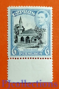 U1355- CIPRO - CYPRUS 1938 KGVI BAIRAKDAR MOSQUE 6p MH - Imagen 1 de 1