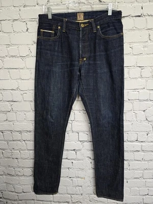 PRPS Japanese Selvedge Denim Jeans Mens Slim Straight Indigo Donwan Harrell Raw - Image 1 of 4
