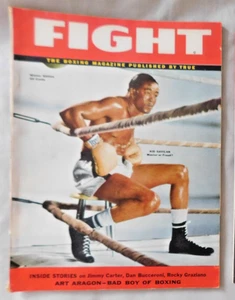 1953 Fight By True Magazine Boxing Winter Kid Gavilan  EX - Picture 1 of 1