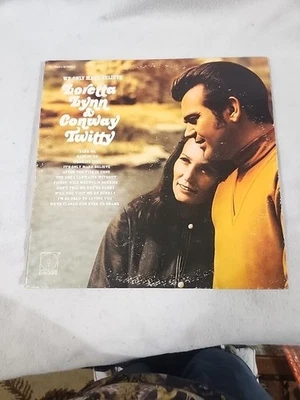LORETTA LYNN & CONWAY TWITTY  - We Only Make Believe - Vinyl LP  Decca  DL-75251 - Image 1 of 4