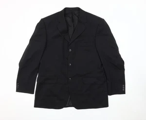 Burton Men's Black Striped Blazer 40 Regular - Picture 1 of 12