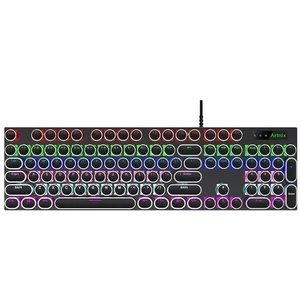 104 Stück/Set Universelle Runde Tastenkappen für Mechanische Cherry-MX-Tast3799 - Afbeelding 1 van 6
