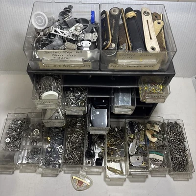 Cubo masivo correas de fuelle cañas cromadas llaves acordeón taller de reparación ¡Lote a granel!! Foto 1 de 4