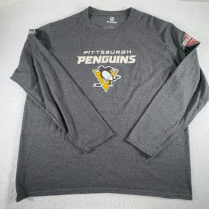 Camisa Pittsburgh Penguins Para Hombre 2XL Copa Stanley 2017 Mario Lemieux #66 Eastern - Imagen 1 de 7