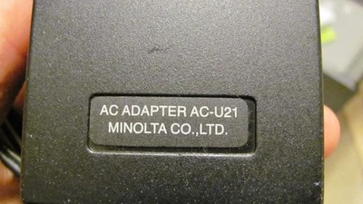 Minolta AC-U21 Power Cord -from Dimage Scan Dual III AF 2840,  Cord Only - Image 1 of 4