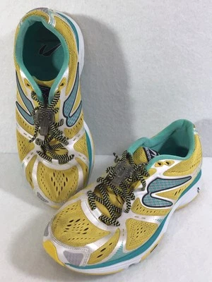 Zapatillas deportivas Newton Kismet amarillas aguamarina W011815 para mujer talla 7 Foto 1 de 4