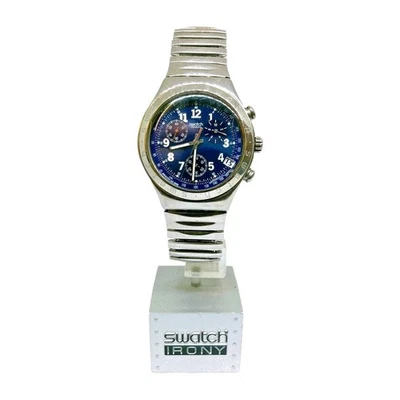 Swatch IRONY watch SECRET AGENT FLEX YCS401F For Parts / Repair READ DESCRIPTION - Image 1 of 3