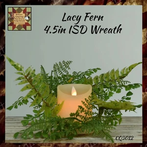 Lacy Fern Wreaths 2 Sizes - Picture 1 of 5