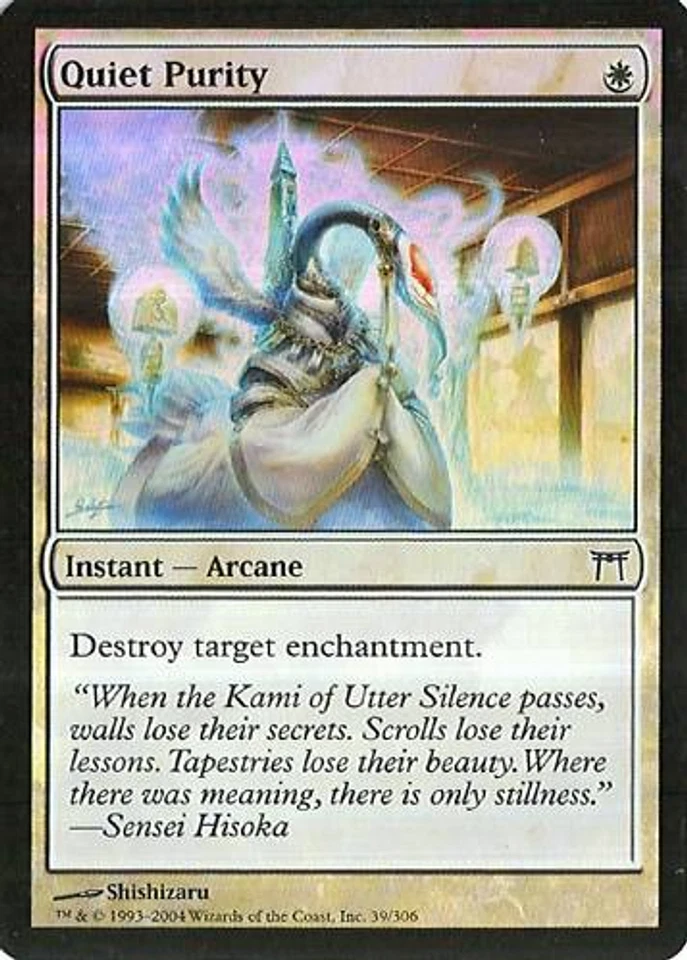 MTG - COK - Quiet Purity - Foil - NM - Image 1 of 1