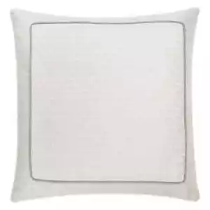 Waterford Andria Euro Pillow Sham 26in x 26in Taupe Zipper Closure - Picture 1 of 14