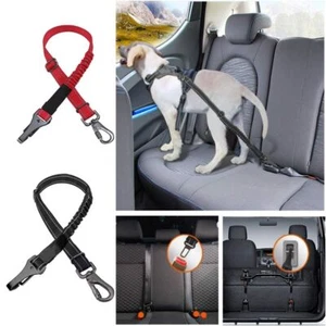 Dog Pet Safety Seat belt Clip for Car Vehicle Belt Clip Seatbelt Harness Lead AU - Picture 1 of 12