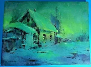 Painting. Pavel Guzenko. Canvas. Oil, palette knife. 2016 year. 30 * 40 cm 5 - Picture 1 of 12