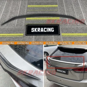 Glossy Black/Carbon Fiber Rear Middle Spoiler Wing Fit Lexus RX350 450 2016-2022 - Imagen 1 de 45