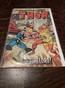 The Mighty Thor 246 Vf vs Firelord - Picture 1 of 8