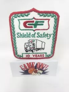 Consolidated Freightways CF Shield of Safety 10 Years Patch BUF - Picture 1 of 2