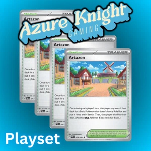 Pokemon TCG - Artazon - 076/091 - Paldean Fates - NM Playset 4x - Picture 1 of 3