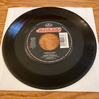 Sammy Kershaw “Haunted Heart / Cry, Cry Darlin’” 7" 45 rpm record 862 096-7 — 第 1/2 张图片