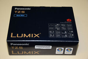 Panasonic LUMIX DMC-TZ5 9.1MP Digital Camera 10x Image Stabilized Zoom Blue