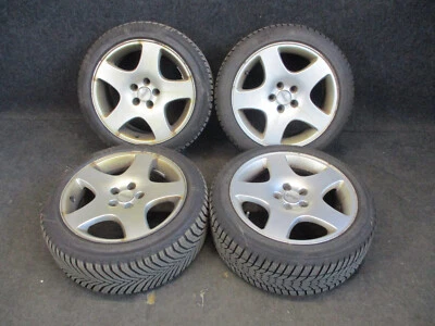 17" ALUETT ROD Alufelgen Winterreifen 225 45 AUDI A4 S4 B6 B7 A6 4B 8x17 ET35 - Bild 1 von 4