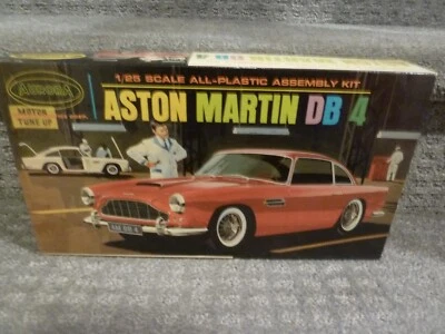1965 AURORA ASTON MARTIN DB 4 #562-198 MODEL KIT car vintage BRAND NEW RARE - Image 1 of 4