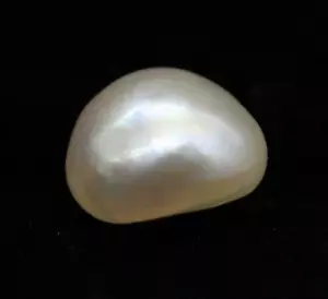 Cabochon Uneven Shape 5 mm Natural Saltwater Pearl Loose Basra Gemstone 0.80 Ct - Picture 1 of 7