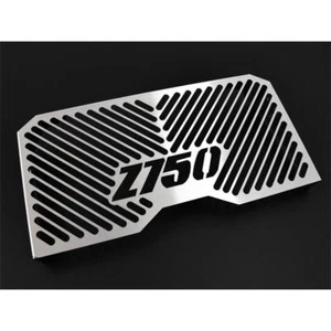 kompatibel mit Kawasaki Z 750 S BJ 2005-06 Kühlerschutz Kühlergitter Logo silber - Picture 1 of 1