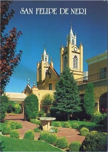 Postal de la Iglesia de San Felipe de Neri Nuevo México de Mark Fay 2326 sin publicar - Imagen 1 de 2